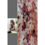 Uusim tr&uuml;kitud modal-puuvillane hijab-sall moslemi premium ombre tie-dye vesiv&auml;rvi marmormustriga sall