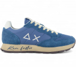 SUN68 Tom Vintage - Herren Sneakers Schuhe Blau Z45105-80 ORIGINAL EU 46