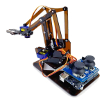 SG90 MG90S 4 Dof Lahtiv&otilde;etav Akr&uuml;&uuml;l Mehaaniline Roboti Manipulaatori K&uuml;&uuml;nise Komplekt Arduino Roboti K&auml;e jaoks STEAM Komplekt Programmeeritav Roboti K&auml;si