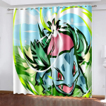 Anime Pikachu High Blackout Kardinad 2 tk 220x215 cm elutuba magamistuba kaunistus multifilmikujuline kohandatud kardinad 140x160cm