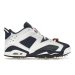 Air Jordan 6 Retro Low Golf Ol&uuml;mpia Meeste Tossud Sinine Valge Kesk&ouml;&ouml;sinine DV1376-101 48.5