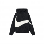 Nike Logo Tr&uuml;kiga Kootud Pikkade Varrukatega Jakk Meeste Jakk Must FB7878-010 M