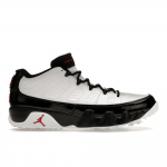 Air Jordan 9 Low Golf Valge Must T&otilde;eline Punane Meeste Tossud FJ5934-100 40