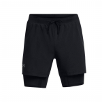 Under Armour keskmise v&ouml;&ouml;kohaga n&ouml;&ouml;riga kinnitatavad liibuvad 2-&uuml;hes spordip&uuml;ksid Meestele Alaosad Must 1382640-001 XXL