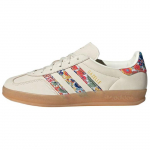 Liberty London x adidas Gazelle Indoor Lillede tikand - Off White Naiste tossud Kreem Kuldmetallik Kummitald JH7370 36