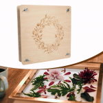 Kit Adults Plant Preservation Set 7 Inchx7 inch Press ing for Soap Making Gift Home Decors