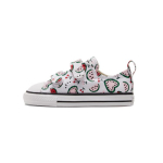 Converse Chuck Taylor All Star 2V L&otilde;uend Mugavad Puuviljatr&uuml;kiga Madalad K&auml;imissussid Beebi toss Valge A02605C 20