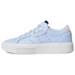 Adidas Originals Sleek Super S&uuml;nteetnahast Moodsad Libisemiskindlad Kerged Hingavad Madalad Rula Kingad Naiste Tossud Sinised EE4504 39⅓