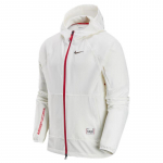 Nike Snake Tervitab Uut Spordikasti Kapuutsiga Pikkade Varrukatega Jakk Meeste Jakk Valge IB5492133 M