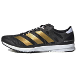 Adidas Adizero Takumi Sen 7 Paelkinnitusega libisemiskindlad madalad jooksukingad Meeste tossud Must Kuldne FY4088 38⅔