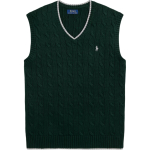 Polo Ralph Lauren Koekootud Puuvillane Varrukateta Vest Meeste pealsed Roheline 710970288-002 M gray