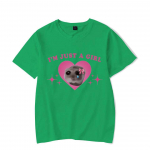 Kurb Hamster Meem Ma olen lihtsalt t&uuml;druk T-s&auml;rgid Meeste/Naiste Riietus Harajuku Esteetiline T-s&auml;rk Vintage Unisex Streetwear Puuvillased Topid 3XL