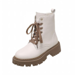 Briti stiilis retro l&uuml;hikesed saapad naiste vabaajar&otilde;ivaste jaoks 42 must