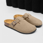 2025 Meeste Mules Kingad Kaaretoega Unisex Klassikaline Ranna Birkenstok Meeste Kingad Meeste Suede Sandaalid Retro Korgist Klounid 36-37