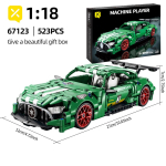 ToylinX Technology v&otilde;i Kiire s&otilde;iduk 1:18 ehitusklotsi Autov&otilde;idus&otilde;idu klotsid M&auml;nguasjad lastele Kingitus poistele ja t&uuml;drukutele Karbiga With Box blue