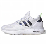 Adidas Zx 2K Boost valged ja sillerdavad mustad tossud FX8489 37⅓