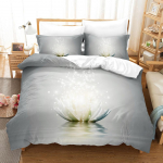Lillede Voodipesu Komplekt 3D Prinditud Sinine Roosa V&auml;rviline Mugav Harjatud King Queen Twin Suurused Tekikoti Komplekt S&uuml;nnip&auml;evakingituseks US Twin 173x218cm