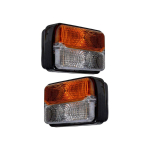 APSMOTIV Eesmised suunatulede komplekt pirniga Massey Ferguson Deutz Fahr traktorile 1673840M91 1673841M91 1678580M91 1678840M91 merevaigukollane/puhas