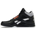 Reebok Royal BB4500 2 &Uuml;mar Varvas Paelkinnitusega S&uuml;nteetiline Nahk K&otilde;rge S&auml;&auml;rega Korvpallijalatsid Meeste tossud Must Valge H03390 40.5