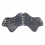 Mootorratta universaalse soojuse sadulakaitse deflektorid PU nahast Harley Touring Softail Dyna Sportster XL Kawasaki Yamaha jaoks