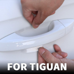 Door handle door bowl protective film TPU handle film decoration For VW Volkswagen Tiguan mk2 201617 2018 4PCS