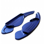 New product 2pcs aluminium alloy car into gear paddle shift fit For Land Range Rover Evoque Discovery Sport/Jaguar XF XE Styling sinine