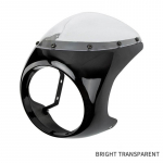 7-tollise mootorratta esitulede kate Retro Veekindel Kukkumisvastane Voolundi Muutmise Tarvikud Bright + transparent cover