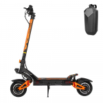 Kukirin G3 Pro kaherattaveoline elektrit&otilde;ukeratas, 2&times;1200W, 52V 23.4Ah, maksimaalne kiirus 65km/h, s&otilde;iduulatus 80km, 10 maastikukummidega, h&uuml;drauliline amortisatsioon 52V 2400W 23Ah+Bag (Split Up) oranž/must