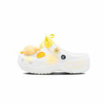 Crocs Classic Clog Butter Cheese EVA Armsad Kirjanduslikud Augud Kingad Unisex Valge ja Kollane 34-35