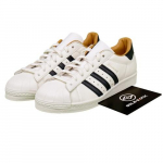 JJJJound &times; adidas Superstar 82 Valmistatud Saksamaal Off White IH8148 Meeste suurus EU 38 elevandiluuvalge