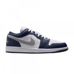 Nike Air 1 Low French Blue White Silver 553558-141 Meeste Jalan&otilde;ud Uus EU 47.5 h&otilde;be