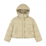 Kangol Womens Basic Hooded Down Beige 9574 L