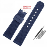 Cartier Calibre London Tanki rihm W7100056/WSCA0006W7100037/W7100041/7100015 meestele fluoorkaut&scaron;uk silikoonist kellarihm 23mm 24mm 23mm