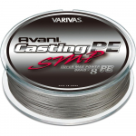 VARIVAS Avani Casting PE Super Max Power Line, 300m, #3, MAX 50lb, 8 niidiga, Stealth Gray