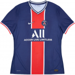 Nike Paris Saint-Germain Vaporknit 2020-21 Hooaeg Koduv&auml;ljaku Kerge Hingav L&uuml;hikeste Varrukatega Jalgpallis&auml;rk Meestele topid CI3054-410 2XL