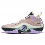 Li Ning Wade Shadow 5 Cushioning Slip Resistant Low top Basketball Shoes Men's Umber White ABPT053-8 40