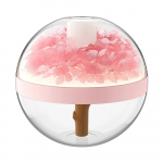 270ml &Otilde;huniisutaja Kodu Niisutus &Otilde;huniisutaja V&auml;rviline LED Light Mist Maker USB Mute &Otilde;huniisutaja Eternal Flower Humidificador roosa