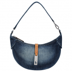 Polo Ralph Lauren Polo ID Br&auml;ndi logo T&otilde;mblukuga Sulgemine Pelmeenikott Puuvillane K&auml;eshoitav &Otilde;lakott Mini Naiste kotid Sinine 100043641 Basic Set (Bag+Dust Bag)