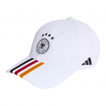 Adidas Saksamaa tikitud embleemiga taaskasutatud pol&uuml;ester pesapallim&uuml;ts Unisex m&uuml;tsid Valge KC6705 OSFM