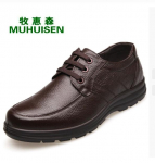 Ehtsad Nahast Kingad Madalad Meeste Vabaaja Kingad Lehma Nahast &Auml;ri Br&auml;nd Meeste Jalatsid Pehmed Mugavad Mustad Botas Para Hombre Meeste 38