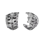 Swarovski Hyperbola Kollektsioon Moodsad Elegantsed Mitmek&uuml;lgsed Roodiumiga Pinnatud K&otilde;rvar&otilde;ngad Naiste k&otilde;rvar&otilde;ngad 5615324 Black,F
