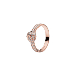 Pandora S&auml;delev S&otilde;lm Sulamist S&otilde;rmus Unisex s&otilde;rmused Kuldne 180997CZ Rose Gold,50