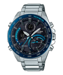 EDIFICE nutitelefoni kaudu Tough Solar &Auml;ri roostevaba veekindel CASIO Bluetooth, &uuml;hilduv, ECB-900DB-1B kronograaf, kalender, analoog/digitaalne, must