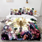 Moodne Anime HUNTER&times;HUNTER Voodipesukomplekt &Uuml;heinimese Twin T&auml;is Queen King Suuruses Voodikomplekt T&auml;iskasvanu Laps Magamistoa Tekikoti Komplektid Kodutekstiilid EU Twin 135x200cm