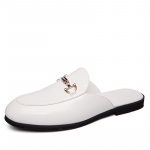 Suvemood Muller Kingad Meeste Poolsaapad Hingavad Meeste Vabaaja Sussid Lamedad Meeste Kingad Kerged ja Mugavad Kingad 39 valge