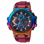 Casio meeste roostevabast terasest 200M veekindel kvartskell MTG-B1000VL-4A punane