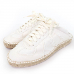 Uuendatud Maison Margiela 22 Nahast kingad paeladega espadrillid valge Naiste 37 Kasutatud