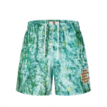 EES-01 Meeste v&otilde;rksilmaga kiiresti kuivavad rannap&uuml;ksid, Suvised tie-dye ujumis- ja puhkuse boardshorts S