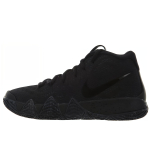 Nike Kyrie 4 'Triple Black' Kyrie 4 Slip Resistant Cushioning Mid top Performance Basketball Shoes Black Teenagers AA2897-008 40 black