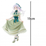 19CM Anime Friereni kuju Rohelises kleidis Friereni tegevuskuju PVC Friereni mudel Lauapealne kollektsioonimudel M&auml;nguasjad Laste j&otilde;ulukingitused 19CM